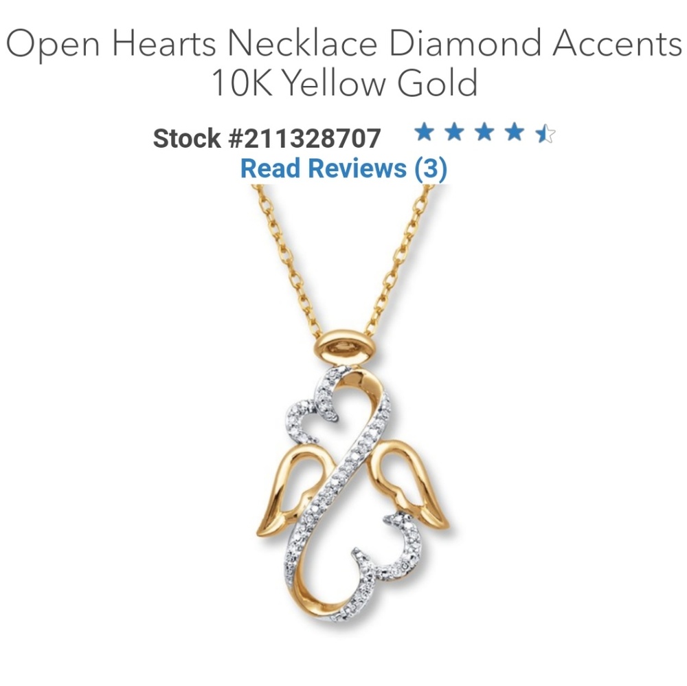 Open 💜 necklace